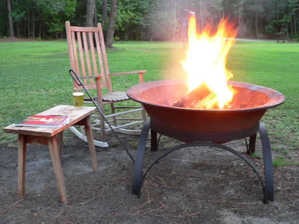 30 Gallon Wood Syrup Kettle Fire Pit